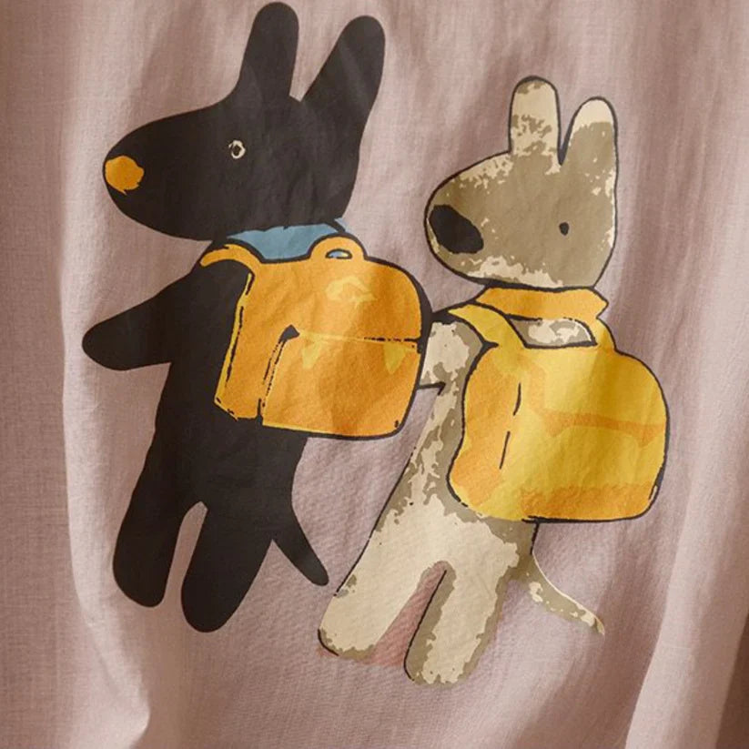 Pure Cotton Printed T-Shirt Top