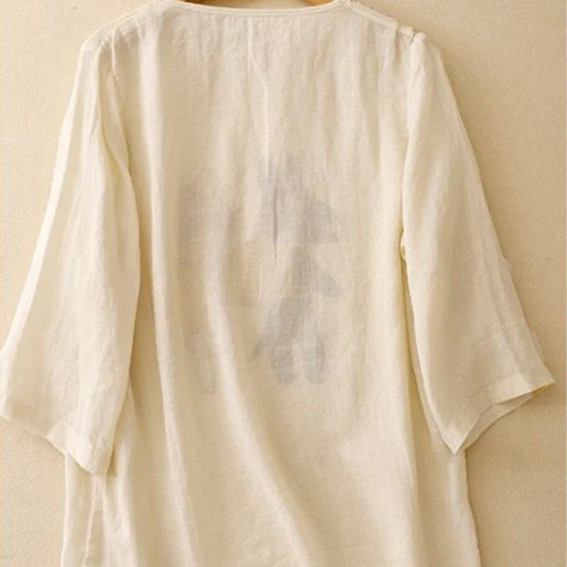 Pure Cotton Printed T-Shirt Top