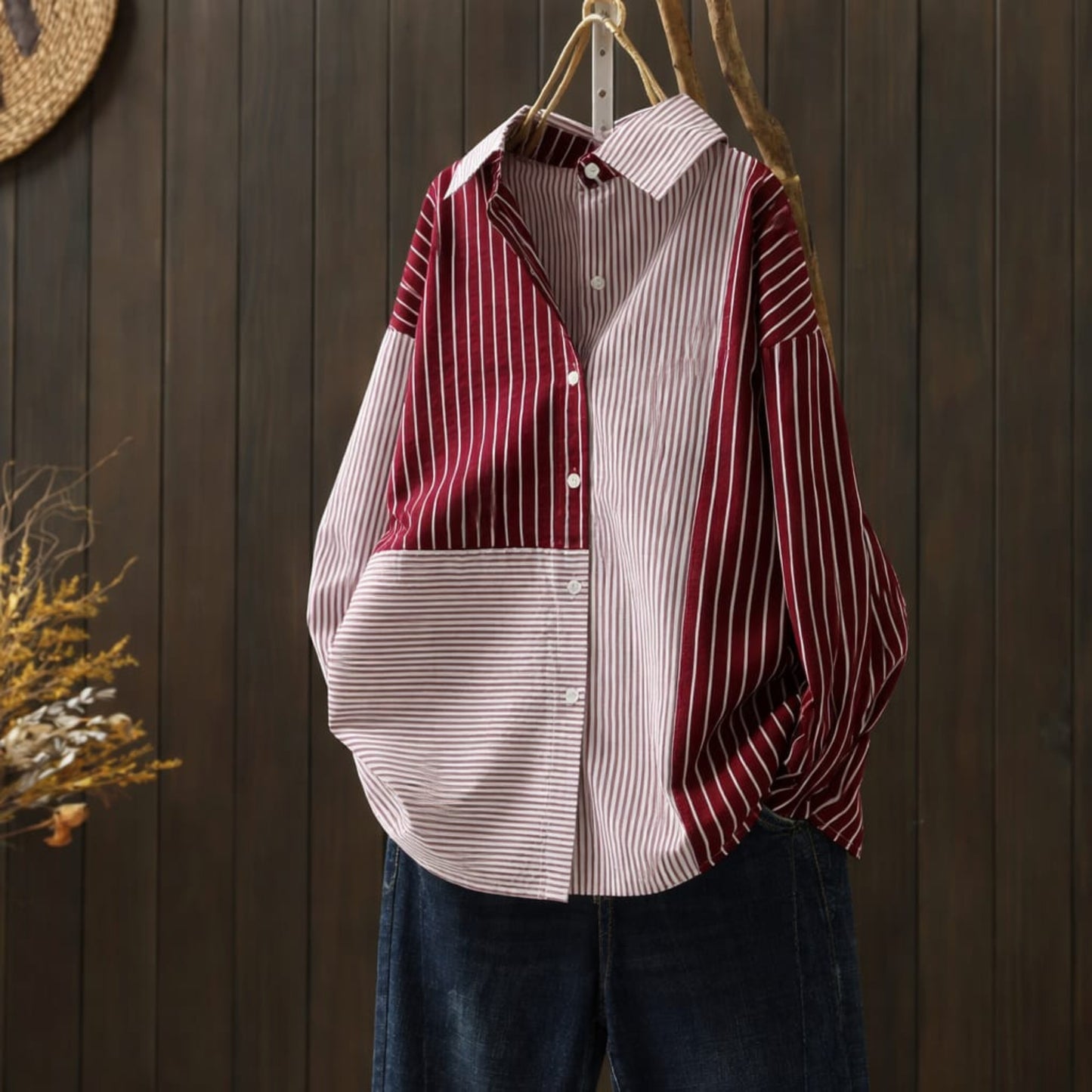 Pure Cotton Women’s Digital Printed Shirt